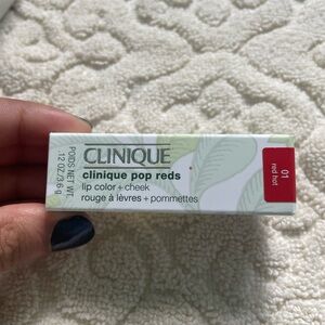 Brand new Clinique red lipstick